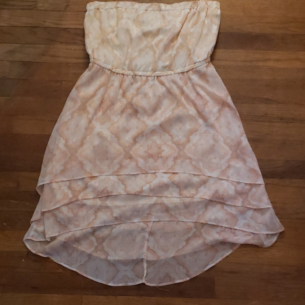 Strapless dress
